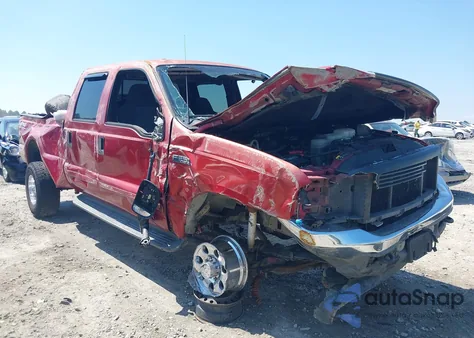 2002 Ford Super Duty F-250 Lariat/Xl/Xlt z USA, uszkodzony, nr VIN 1FTNW21F12EB85684